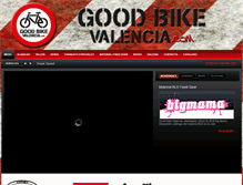 Tablet Screenshot of goodbikevalencia.com